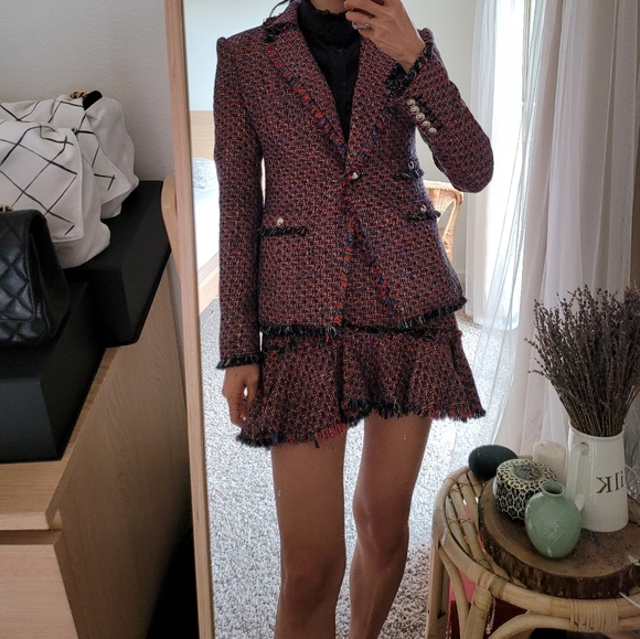 Veronica Beard Jackets & Blazers - *set* Veronica beard tweed jacket & skirts